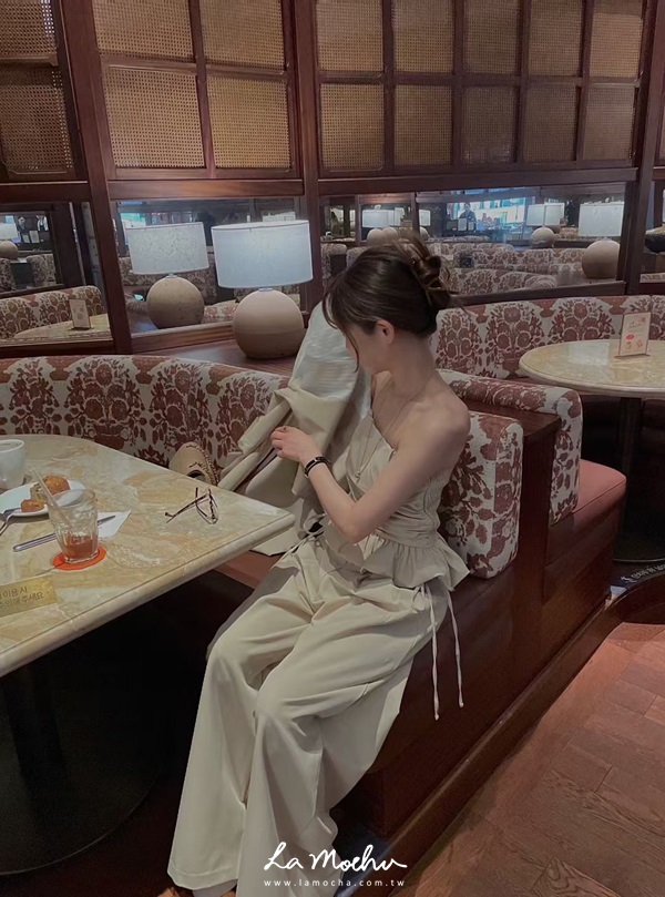 裙擺西裝平口背心